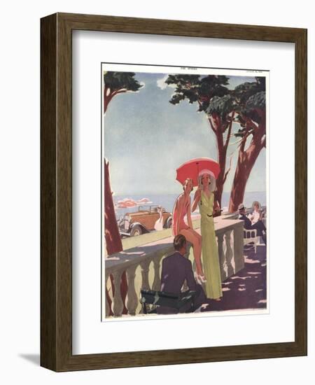 Ford, Womens V8 Swimwear Bathing Costumes, UK, 1930-null-Framed Giclee Print