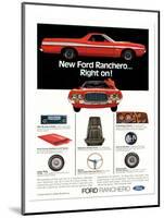 Ford1972 Ranchero... Right On!-null-Mounted Premium Giclee Print