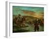 Fording a River in Morocco, 1858-Eugene Delacroix-Framed Giclee Print