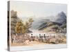 Fording of the River Mondego, engraved by C. Turner, 21st September 1810-Thomas Staunton St. Clair-Stretched Canvas