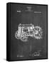Fordson Tractor Patent-Cole Borders-Framed Stretched Canvas