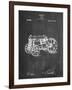 Fordson Tractor Patent-Cole Borders-Framed Art Print