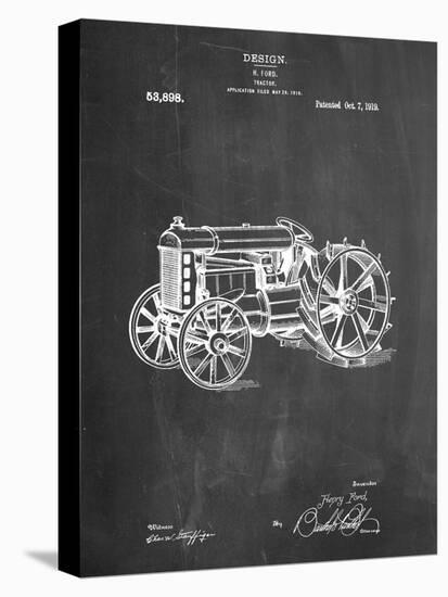 Fordson Tractor Patent-Cole Borders-Stretched Canvas