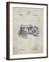 Fordson Tractor Patent-Cole Borders-Framed Art Print