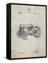 Fordson Tractor Patent-Cole Borders-Framed Stretched Canvas