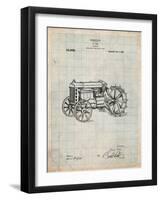 Fordson Tractor Patent-Cole Borders-Framed Art Print