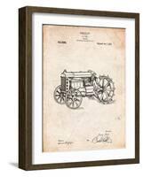 Fordson Tractor Patent-Cole Borders-Framed Art Print