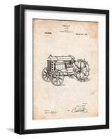 Fordson Tractor Patent-Cole Borders-Framed Art Print