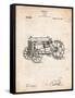 Fordson Tractor Patent-Cole Borders-Framed Stretched Canvas