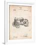 Fordson Tractor Patent-Cole Borders-Framed Art Print