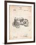 Fordson Tractor Patent-Cole Borders-Framed Art Print