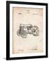 Fordson Tractor Patent-Cole Borders-Framed Art Print