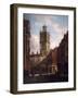 Fore Street and St Giles Without Cripplegate-Walter Riddle-Framed Giclee Print