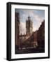 Fore Street and St Giles Without Cripplegate-Walter Riddle-Framed Giclee Print