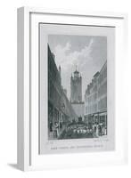 Fore Street, London, 1830-James Tingle-Framed Giclee Print