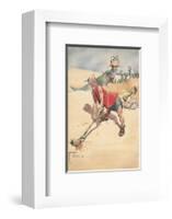 Fore!-Lawson Wood-Framed Premium Giclee Print