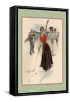 Fore!-Harrison Fisher-Framed Stretched Canvas