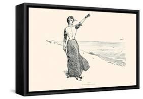 Fore!-Charles Dana Gibson-Framed Stretched Canvas