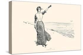 Fore!-Charles Dana Gibson-Stretched Canvas