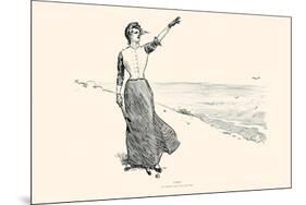 Fore!-Charles Dana Gibson-Mounted Premium Giclee Print