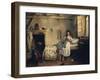 Forebodings, 1862-Gerolamo Induno-Framed Giclee Print