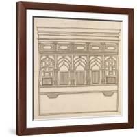 Forefront of a Bengal House, C.1820-null-Framed Giclee Print