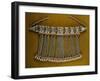 Forehead Headband in Silver with Coral Beads and Long Pendants to Act as Pseudo Burka, Yemen-null-Framed Giclee Print