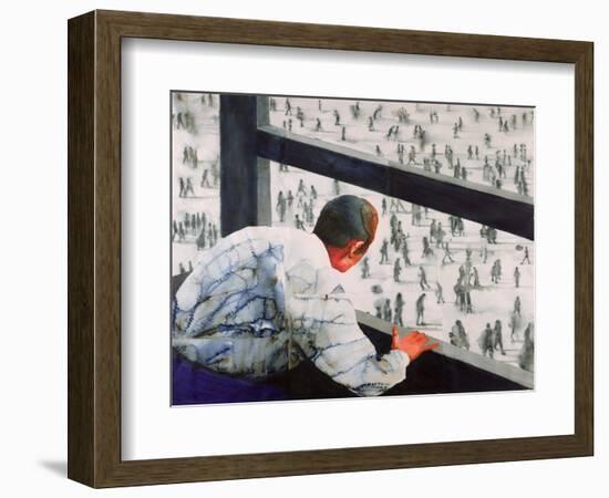 Foreign Correspondent, 1987-Graham Dean-Framed Giclee Print