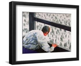 Foreign Correspondent, 1987-Graham Dean-Framed Giclee Print