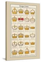 Foreign Crowns: Bohemia, Sardinia-Hugh Clark-Stretched Canvas