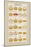 Foreign Crowns: Bohemia, Sardinia-Hugh Clark-Mounted Art Print