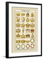 Foreign Crowns: Celestial, Eastern-Hugh Clark-Framed Art Print