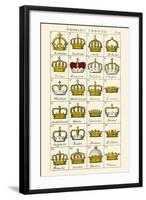 Foreign Crowns-Hugh Clark-Framed Art Print