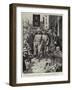 Foreign Devils in a Street in Peking, a Salute from Guttersnipes-Frederic De Haenen-Framed Giclee Print