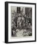 Foreign Devils in a Street in Peking, a Salute from Guttersnipes-Frederic De Haenen-Framed Giclee Print