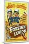 Foreign Legion, 1950 "Abbott And Costello In the Foreign Legion" Directed by Charles Lamont-null-Mounted Giclee Print