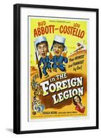 Foreign Legion, 1950 "Abbott And Costello In the Foreign Legion" Directed by Charles Lamont-null-Framed Giclee Print