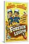 Foreign Legion, 1950 "Abbott And Costello In the Foreign Legion" Directed by Charles Lamont-null-Stretched Canvas