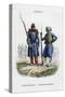 Foreign Legionnaire and Native Sharpshooter; French Army in Algeria-null-Stretched Canvas