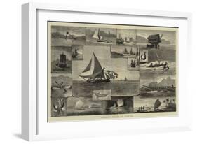 Foreign Modes of Fishing-null-Framed Giclee Print