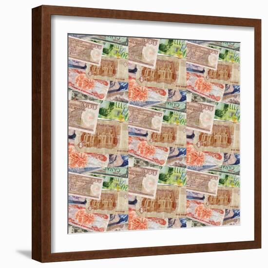 Foreign Money Background-NathanNathan-Framed Photographic Print