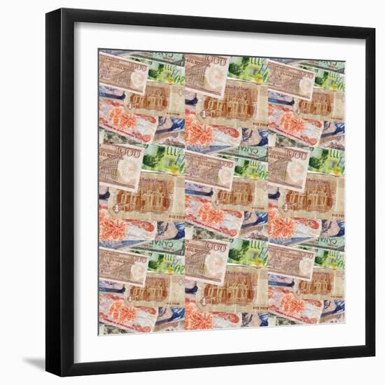 Foreign Money Background-NathanNathan-Framed Photographic Print