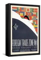 Foreign Trade Zone No. 1: New York City Department of Docks-Martin Weitzman-Framed Stretched Canvas