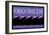 Foreign Trade Zone-null-Framed Art Print