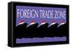 Foreign Trade Zone-null-Framed Stretched Canvas