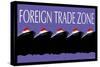 Foreign Trade Zone-null-Stretched Canvas