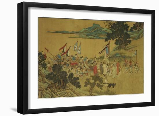 Foreign Tributaries En Route to China-Shang Xi-Framed Giclee Print