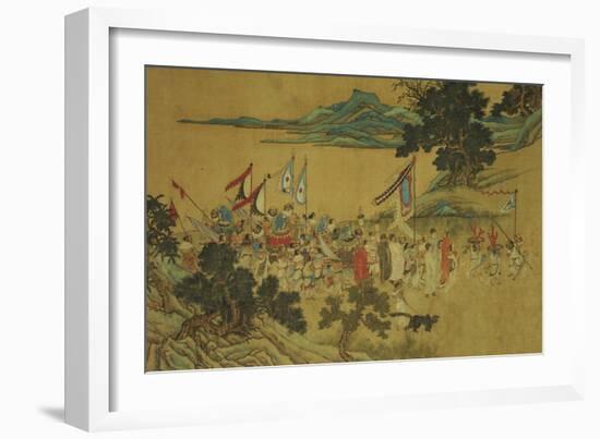 Foreign Tributaries En Route to China-Shang Xi-Framed Giclee Print