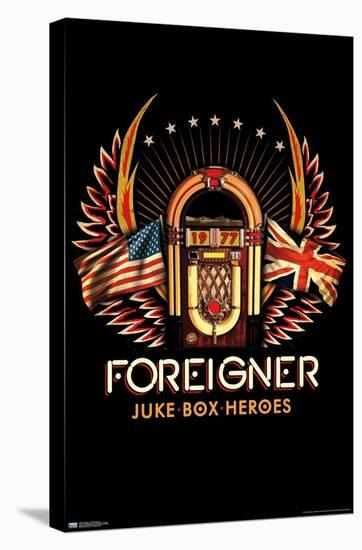 Foreigner - Juke Box Heroes-Trends International-Stretched Canvas