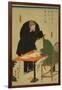 Foreigners in Yokohama Draw Up Contract In Mercantile House, 1861-Utagawa Sadahide-Framed Giclee Print